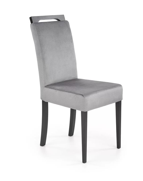 Scaun tapițat CLARION 2 negru / tapițat: MONOLITH 85 (cenușiu) clarion 2 Židle negru / tap: monolith 85 (popel)