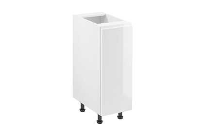 Corp de bază bucătărie Aspen D30 cu o ușă – alb lucios