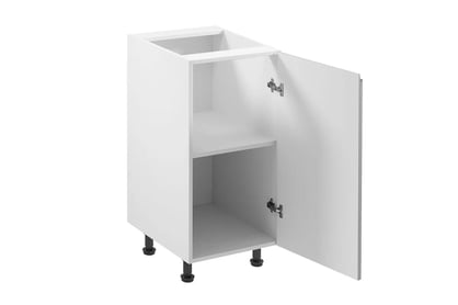 Dulap de bucătărie de bază Aspen D40 cu o ușă – gri lucios Szafka Bucătărie partea inferioară ușă simplă Aspen D40 - wnetrze