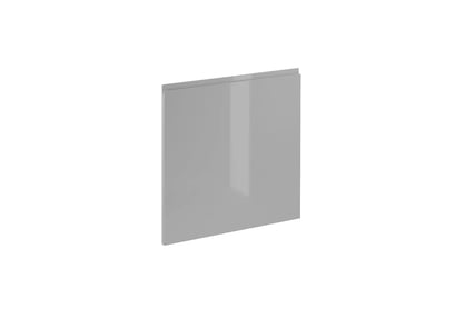 Front mașină de spălat vase Aspen D60FZN cu panou deschis – gri lucios