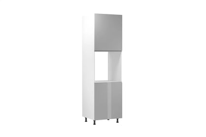 Coloană de bucătărie Aspen D60P pentru cuptor cu coș cargo – gri lucios