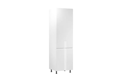 Coloană bucătărie Aspen D60ZL pentru frigider încorporabil – alb lucios