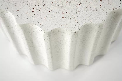 FARA Kisasztal kompozit - tlenek magnezu, fehér fara Konferenční stolek kompozit - tlenek magnezu, fehér