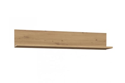 Polica na stenu mlodziezowa Arkina 140 cm - Dub artisan / Biely