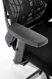 Eralio ergonomikus szék - fekete Kancelářske křeslo geronimo - Fekete