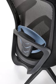 Scaun ergonomic Beliani - negru Kancelářske Fotoliu  gilberto - negru