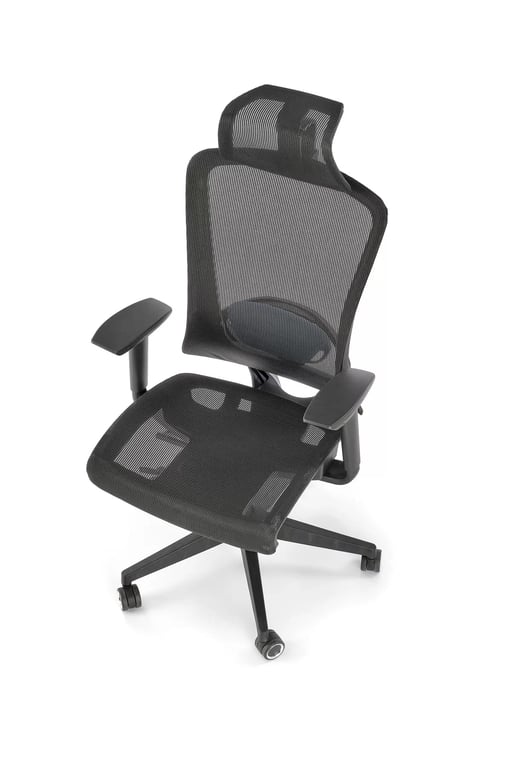 Scaun ergonomic Tamali - negru Kancelářske Fotoliu  goliat - negru