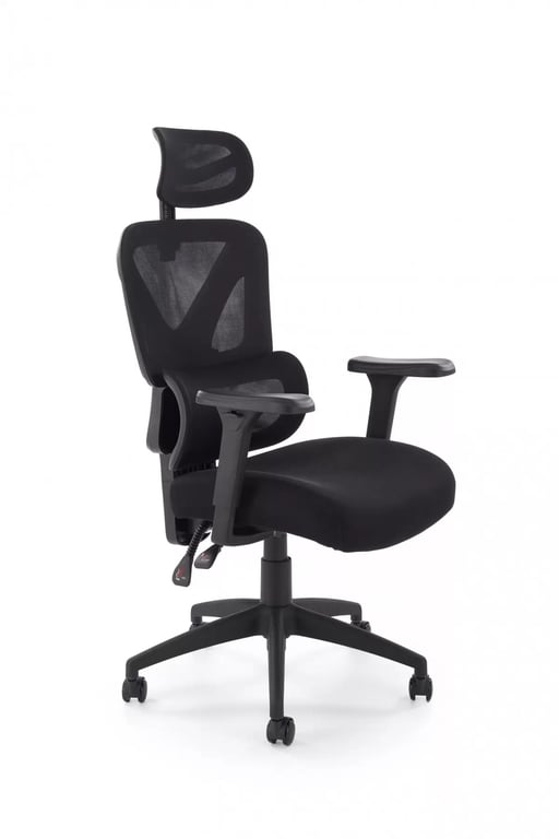 Lorendi ergonomikus forgószék - fekete Fotel ergonomiczny Lorendi obrotowy - fekete 