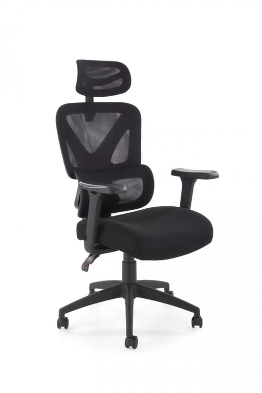 Lorendi ergonomikus forgószék - fekete Fotel ergonomiczny Lorendi obrotowy - fekete 