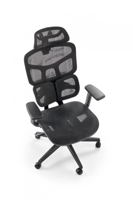 Lorendi ergonomikus forgószék - fekete Fotel ergonomiczny Lorendi obrotowy - fekete 