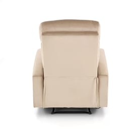 Fotoliu extensibil Wonder cu funcție de legănare - catifea bej Bluvel 28 Fotoliu  pliere cu funcția kolysania wonder - bej