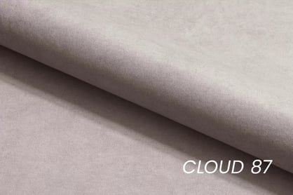 Křeslo Ušák Skandynawski Nordic - šedá welwet snadno čistitelný Cloud 87 / buk  Křeslo Ušák Skandynawski Nordic - šedá welwet snadno čistitelný Cloud 87 / buk 