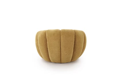 Pares fotel pihenő - mustár boucle szövet Pihenő fotel Pares - boucle mustár 