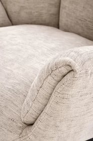 Otočné relax kreslo Soremi - béžová látka / čierne nožičky Kreslo odpočinkové Soremi otočna - béžový / nožičky čierny