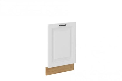 Čelní panel Estella ZM 713x596 pro myčku 60 cm se zakrytým panelem - bílý mat / dub artisan