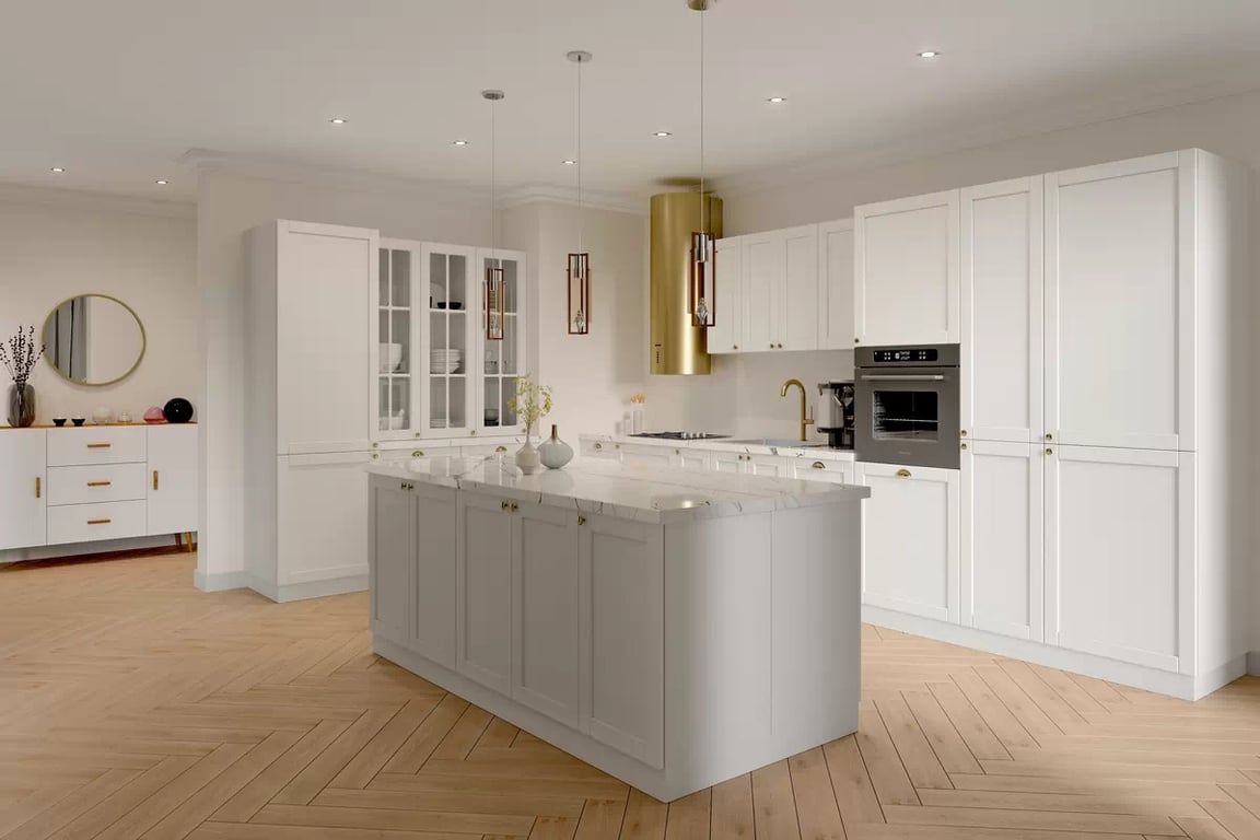 Přední panel do myčky 60 cm Linea D60FZN s odkrytým panelem - bílý Přední část do myčky nádobí 60cm s odkrytým panelem Linea D60FZN - Bílý