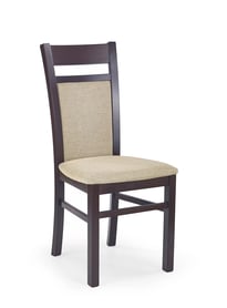 Jedálenská stolička GERARD2 - tmavý orech / Torent Beige