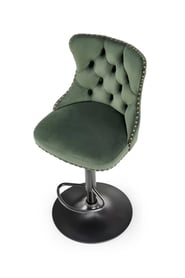 Scaun de bar H117 tapițat - verde închis Barová židle čalouněná h117 - tmavý Zelený