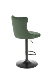 Scaun de bar H117 tapițat - verde închis Barová židle čalouněná h117 - tmavý Zelený