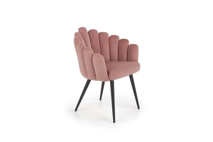 Scaun K410 - catifea roz