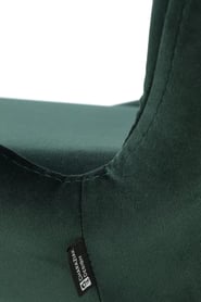 Scaun tapițat K454 - verde închis k454 Židle tmavý Zelený