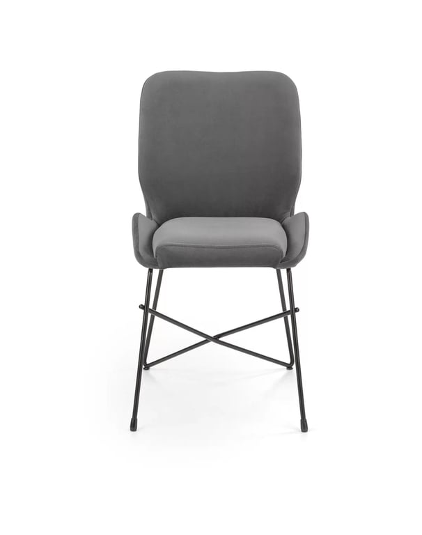 Scaun K454 tapițat - gri k454 Židle Popelový