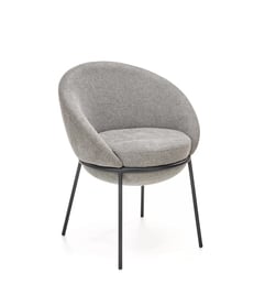 Scaun tapițat K482 - gri