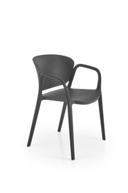 Scaune din plastic K491 Negru k491 Židle plastik negru (1p=4szt)