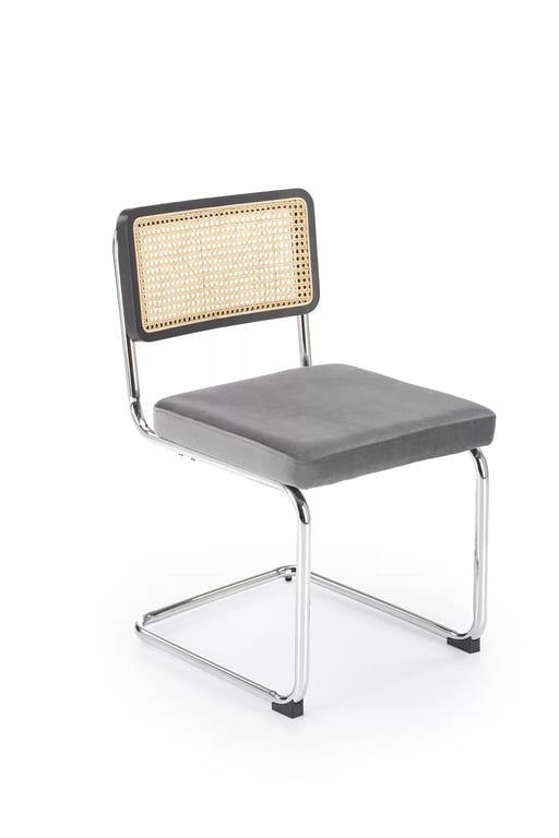 Scaun K504 gri / negru k504 Židle Popelový / negru