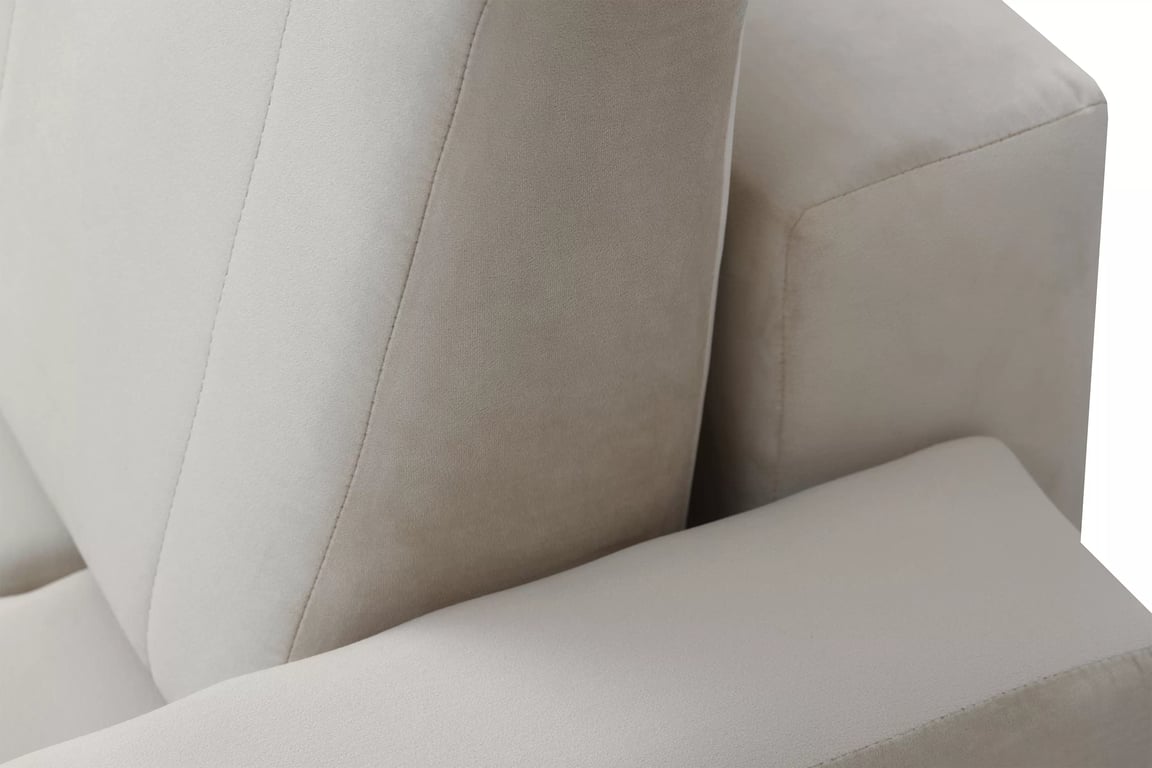 Kanapé Lapios z funkcja spania - bézs welwet Velluto 2 Beige Kanapé Lapios z funkcja spania - bézs welwet Velluto 2 Beige