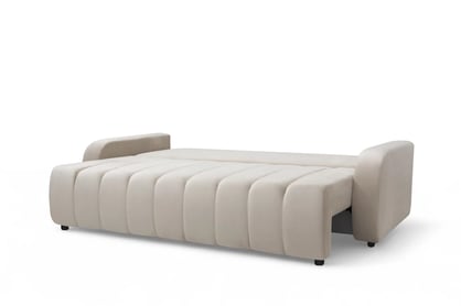 Kanapé Lapios z funkcja spania - bézs welwet Velluto 2 Beige Kanapé Lapios z funkcja spania - bézs welwet Velluto 2 Beige