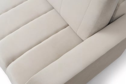 Kanapé Lapios z funkcja spania - bézs welwet Velluto 2 Beige Kanapé Lapios z funkcja spania - bézs welwet Velluto 2 Beige