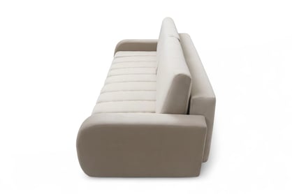 Kanapé Lapios z funkcja spania - bézs welwet Velluto 2 Beige Kanapé Lapios z funkcja spania - bézs welwet Velluto 2 Beige