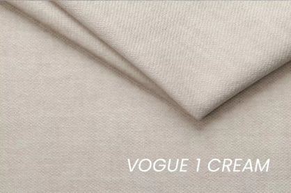 Dinel kinyitható kanapé - krém Vogue 1 Cream velúr - Korlátozott készlet Kinyitható kanapé Dinel - kremowy Velúr Vogue 1 Cream - Korlátozott ajánlat