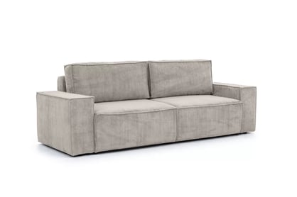 Canapea extensibila Flabio - bej catifea Lincoln 83