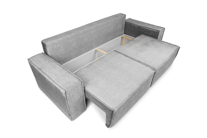 Canapea Flabio extensibilă - gri catifea Canapea extensibila Flabio - gri catifea Vogue 14 Silver