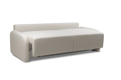 Canapea Limpik cu funcție de dormit - bej / bucle / Lambi 6 Canapea cu funcție de dormit Limpik - bez / boucle / Lambi 8