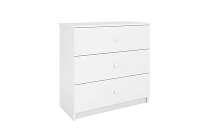 Comodă copii Bonzo 80 cm cu sertare - alb Comoda dziecieca Bonzo 80 cm - bialy