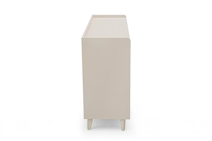 Marla komód 120 cm - sivatagi homok / millennial pink Komod dziecieca Marla 120 cm fiokokkal - piasek pustyni / roz / millenial pink