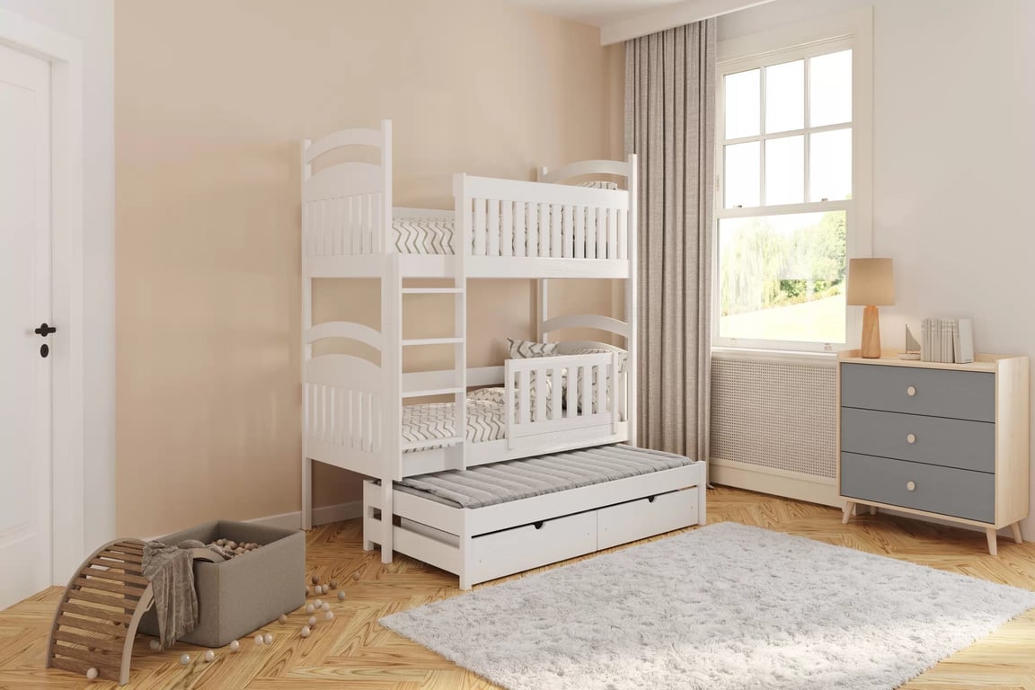 Comodă cu sertare Marla 90 cm - nisip deșert / palladium gri Comoda dziecieca Marla 90 cm cu sertare - piasek pustyni / gri pallad