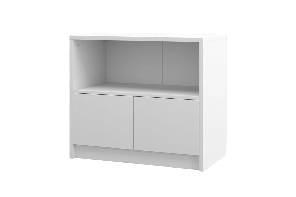 Komoda Genius 2D - 90 cm - bílý mat Komoda Genius 2D - 90 cm - bílý mat