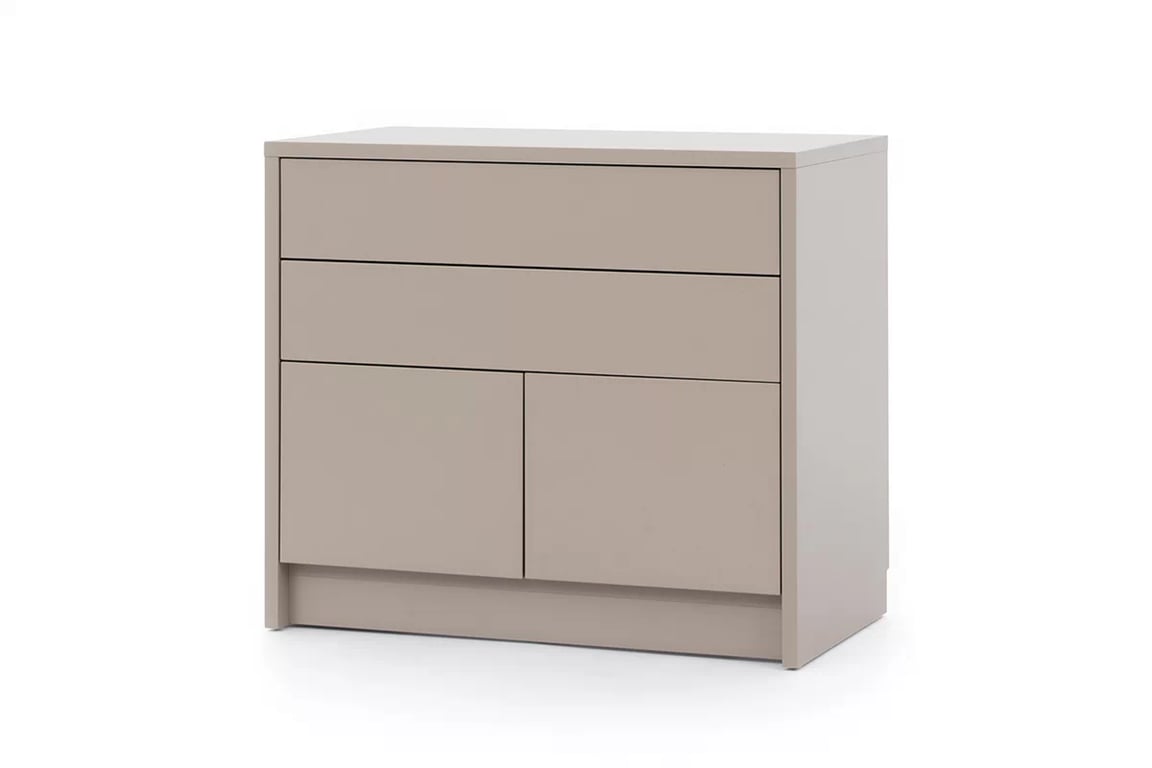 Comoda Genius 2D2S cu sertare 90 cm - congo / cașmir Comoda Genius 2D2S cu sertare 90 cm - congo / cașmir