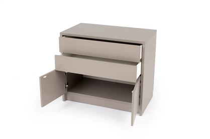 Comoda Genius 2D2S cu sertare 90 cm - congo / cașmir Comoda Genius 2D2S cu sertare 90 cm - congo / cașmir