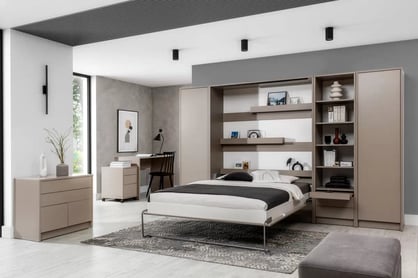 Comoda Genius 2D2S cu sertare 90 cm - congo / cașmir Comoda Genius 2D2S cu sertare 90 cm - congo / cașmir