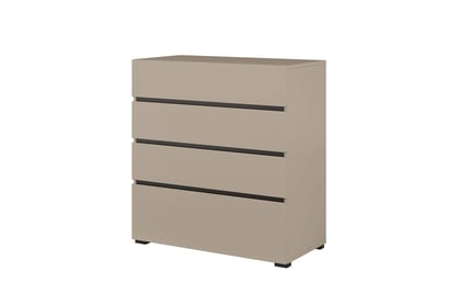 Gramon komód 80 cm - kasmír / fekete