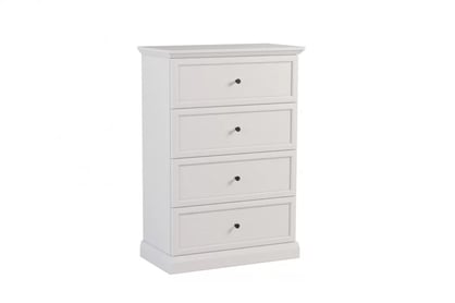 Comodă Emolio 75 cm cu sertare - alb