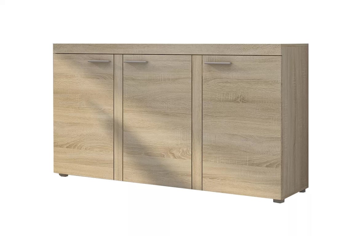 Comoda Luiza 3F - stejar sonoma Comoda Dub sonoma