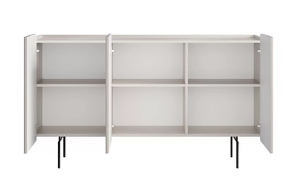 Malmi komód 150 cm - kasmír / fekete lábak Komod Malmi 150 cm - kasmír / fekete nozki