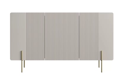 Komoda Malmi 150 cm - kašmírová / zlaté nožky Komoda Malmi 150 cm - kašmír / zlote nozki