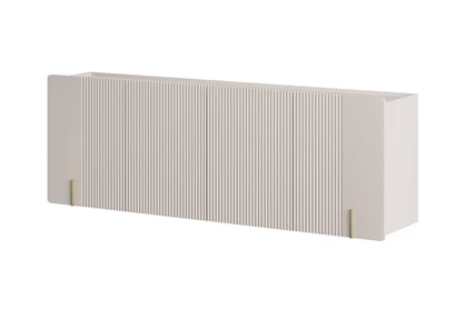 Comodă Malmi 200 cm suspendată - cașmir / auriu